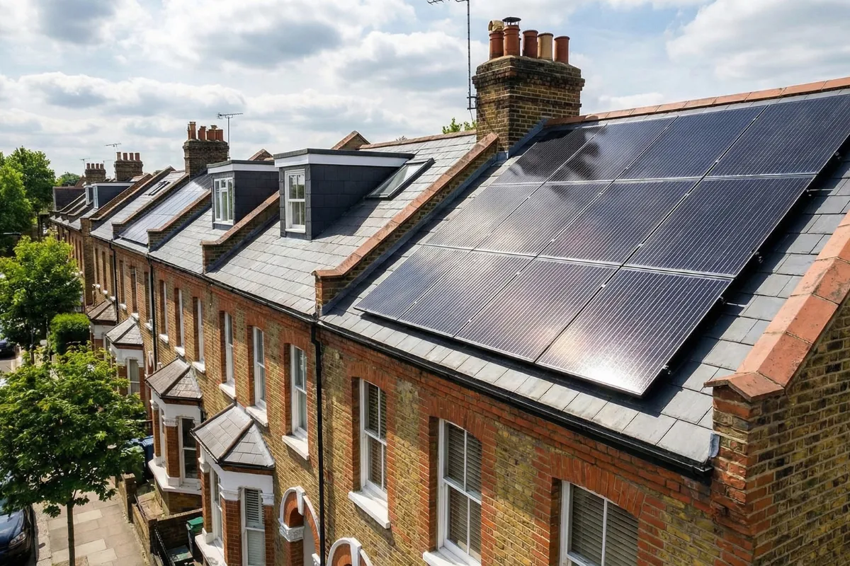 Solar panel installation tile